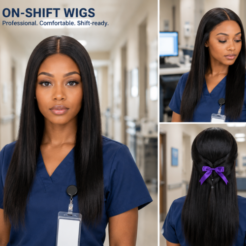 The Everyday Straight™ — On-Shift Human Hair Wig