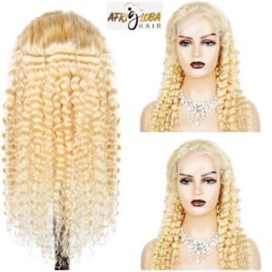 ON-SHIFT BLOND DEEP WAVE WIG